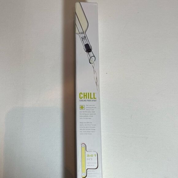 Host chill cooling wine spout wine cooling device w pouring mechanism wine guide - Picture 9 of 9